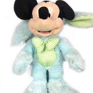 Disney Mickey Mouse Easter Bunny Plush Toy 15"